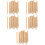 250 Pcs Small Wooden Golf Pencils Hb 9