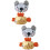 4 Pcs Kids Shower Hat Washable Bath Cap For Children 7