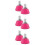 3 Pairs Adjustable Rubber Toe Stops For Roller Skates 8