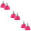 3 Pairs Adjustable Rubber Toe Stops For Roller Skates 9