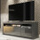 Creative Furniture TV Unit 160cm - Dark Grey Gloss Doors 5