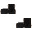 2Pcs Wooden Disposable Cup Holder With Straw Compartment 6