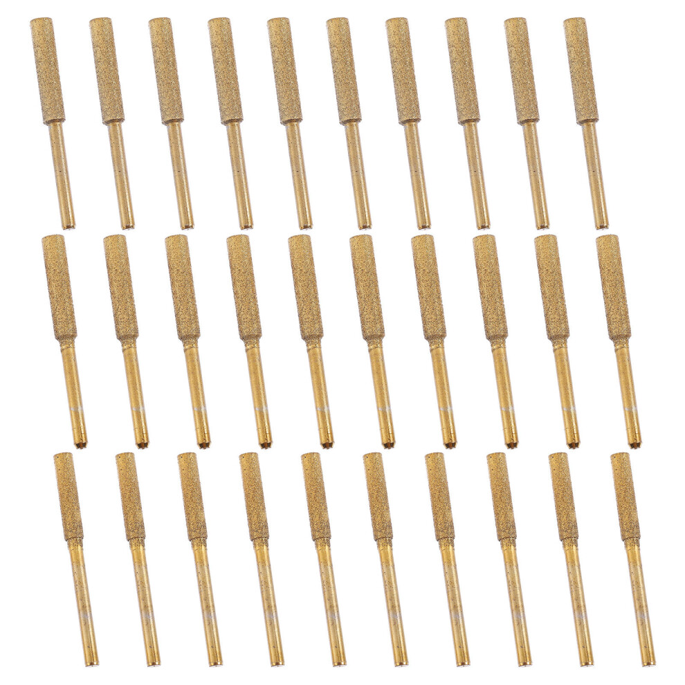 30Pcs Chainsaw Grinding Head Bits Practical Grinding Tools 033578398255