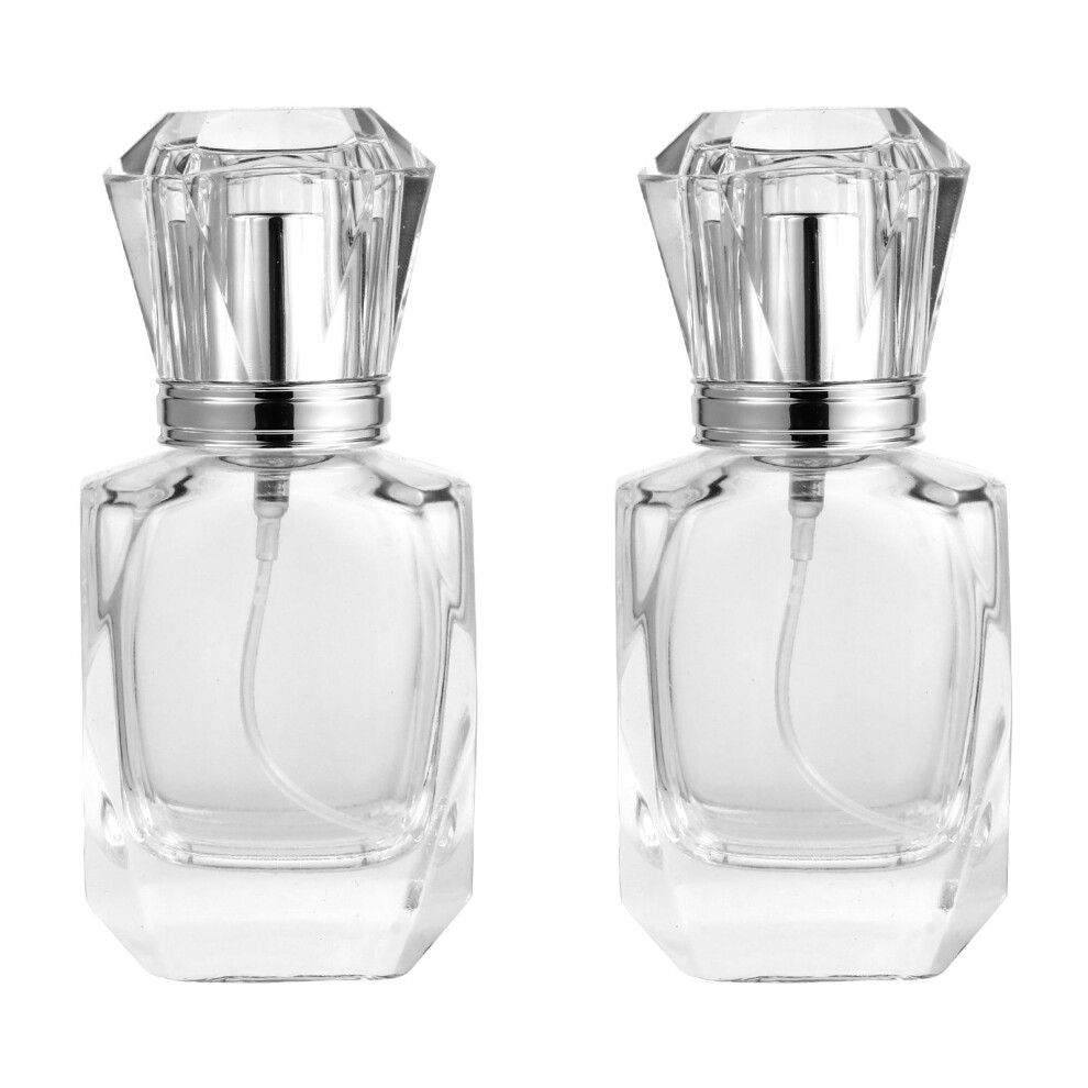 Aboofan 4 Pcs 30Ml Glass Refillable Perfume Atomizer Spray Bottles