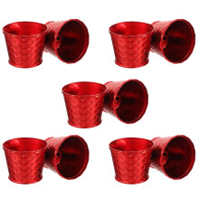 30 Pcs Christmas Tree Planting Pot Plastic Flowerpot For Xmas Tree