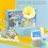 (Blue) Multifunctional Kids Gramophone Fun Learning Bedtime Story Player Kid Birthday Present 5