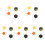 20 Pcs Circular Dotting Tools For Nail Art Manicure 4