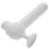 3St Universele Witte Siliconen Deurknoop Anti-Collision Set 3