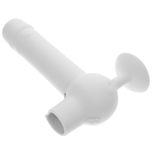 3St Universele Witte Siliconen Deurknoop Anti-Collision Set 1
