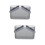 2Pcs Large Capacity Bathroom Draining Toiletries Basket 9