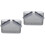 2Pcs Large Capacity Bathroom Draining Toiletries Basket 6