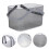 2Pcs Large Capacity Bathroom Draining Toiletries Basket 11
