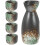 5 Sets Japanese Sake Set Ceramic Serving Pot And Cups 1