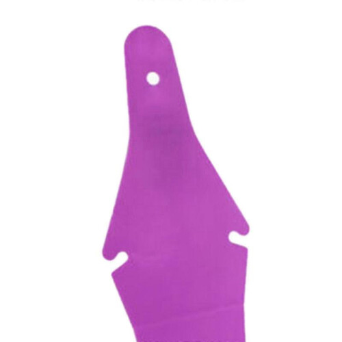(Purple) 2x Bicycle Mudguard Easy To Install Riding Replacement Part Biking Saver White 2