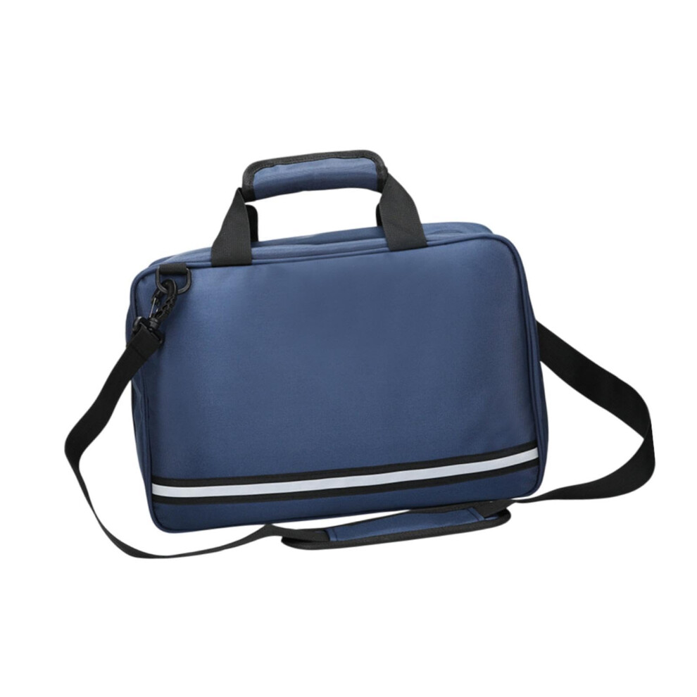 Blue First Aid Bag Empty Lightweight Trauma Bag For First Responders Emergency Kit Case Hiking