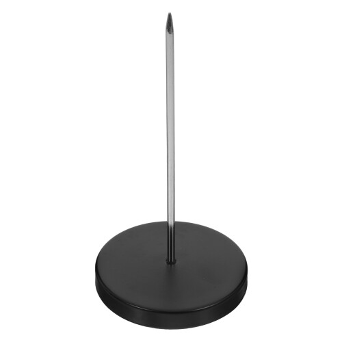 2Pcs Receipt Holder Stainless Steel Bill Fork With Heavy Duty Base 1