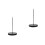 2Pcs Receipt Holder Stainless Steel Bill Fork With Heavy Duty Base 6