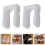 8 Pcs Wall-Mounted Boot Storage Rack For Tall Short Boots Organizer 11
