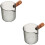 2Pcs Glass Coffee Milk Frothing Pitcher Measuring Cup For Baking 8