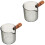 2Pcs Glass Coffee Milk Frothing Pitcher Measuring Cup For Baking 5