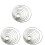 30 Pcs Multi-Size Simple Dreamcatcher Round Silver Metal Ring For Diy 2