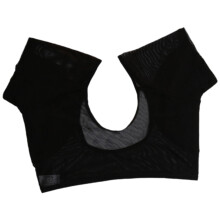 2Pcs Breathable Washable Sweat Proof Vests for Women Black Undershirts