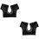 2Pcs Washable Breathable Sweat-Proof Short Vest For Women 8