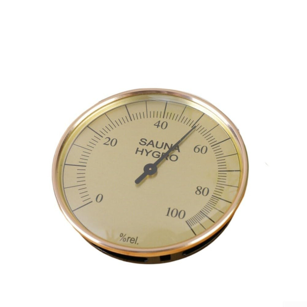 Bimetallic Thermometer & Hygrometer For Sauna Aluminum Alloy Construction No Batteries Required Humidity Gauge 9354506121228