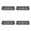 4Pcs Foldable Storage Shelves For Rv Wall Mounted Laundry Drying Rack 9