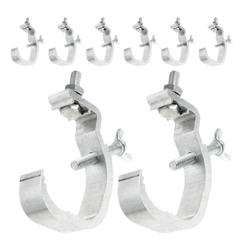 16 Pcs Light Clamp Aluminum Truss Clamp Hook For Spot Lights 1