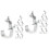 16 Pcs Light Clamp Aluminum Truss Clamp Hook For Spot Lights 6