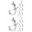 16 Pcs Light Clamp Aluminum Truss Clamp Hook For Spot Lights 7