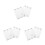 3Paires Extenseur Body Bébé , Double Couche, Et 11