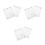 3Paires Extenseur Body Bébé , Double Couche, Et 10