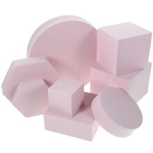16 Pcs Geometry Cube Photo Props For Cosmetics And Jewelry