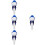 4Pcs Childrens Handheld Shower Head Cartoon Replace Bath Accessories 9