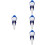 4Pcs Childrens Handheld Shower Head Cartoon Replace Bath Accessories 8