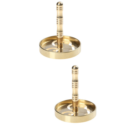 2 Pcs Copper Incense Press Mold Tool For Making Incense Cones 2