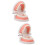 2 Pcs Model For Children Oral Education Tooth Training 7