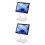 2Pcs Adjustable Book Holder Stand For Reading Laptop With Page Clips 5