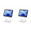2Pcs Adjustable Book Holder Stand For Reading Laptop With Page Clips 7