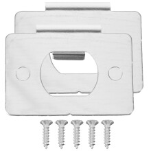 4 Pcs Deadbolt Strike Plate Door Reinforcement Kit