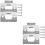 4 Pcs Deadbolt Strike Plate Door Reinforcement Kit 8
