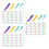 2400Pcs Disposable Plastic Wedges for Accurate Teeth Repair Use 7