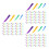 2400Pcs Disposable Plastic Wedges for Accurate Teeth Repair Use 9