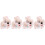 4 Sets Children Ear Clips Kids Ear Decoration 4