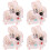 4 Sets Children Ear Clips Kids Ear Decoration 5