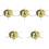5Pcs Acrylic Dotting Pen For Manicure And Diamond Art 5