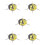 5Pcs Acrylic Dotting Pen For Manicure And Diamond Art 10