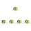 5Pcs Acrylic Dotting Pen For Manicure And Diamond Art 7